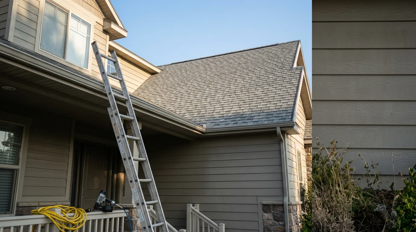 Residential roofing installation in Utah Valley